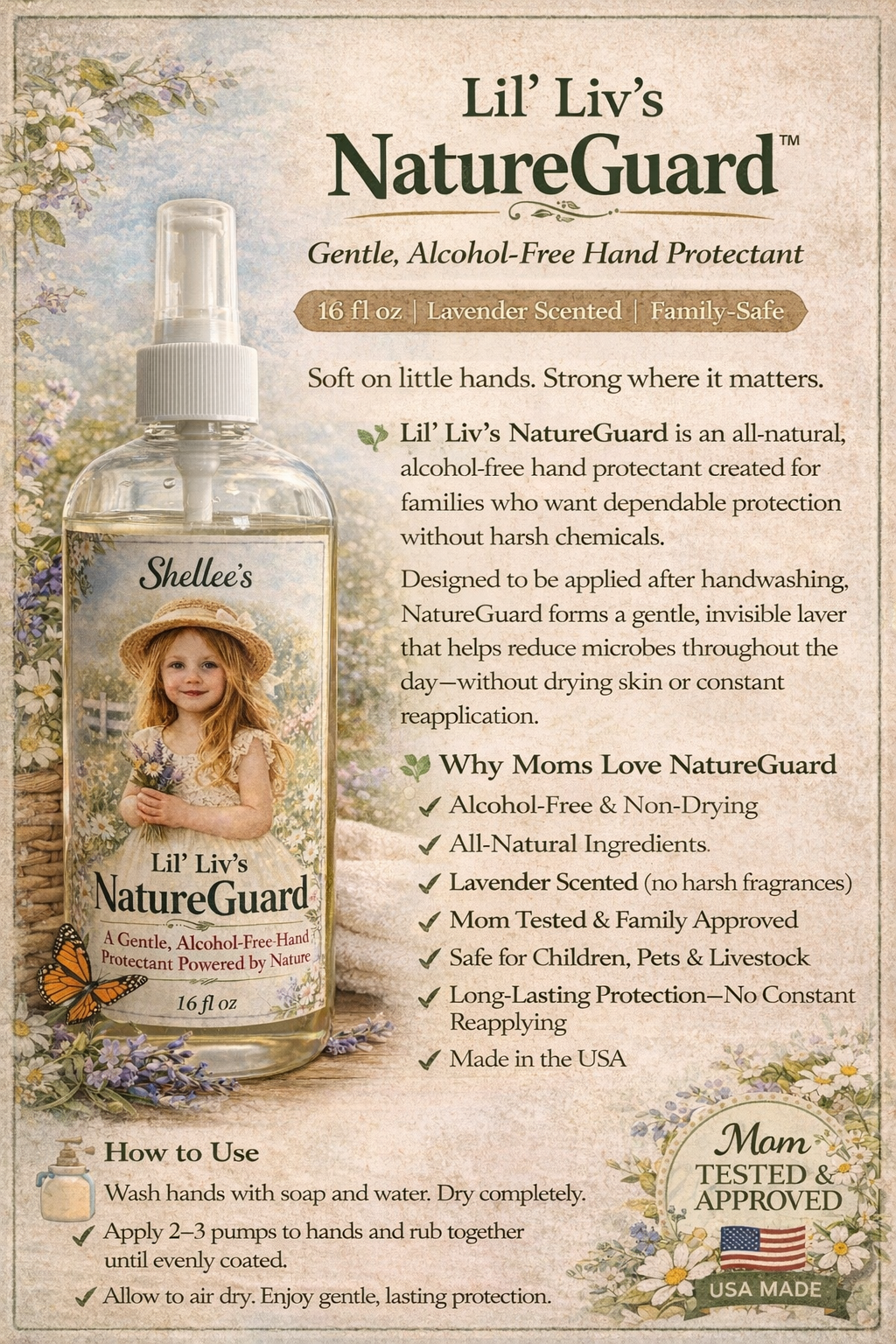 Lil' Liv's Store panel