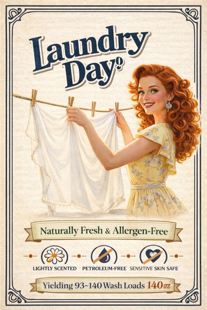 image of laundry day laundry detergent for better fabric care.