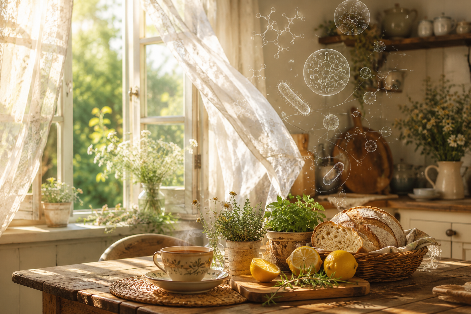 Enzyme-based cleaners work like microscopic scissors. Instead of adding living bacteria to surfaces, enzymes help break apart organic material such as grease, food residue, pet accidents, and buildup into smaller particles that can be more easily removed.