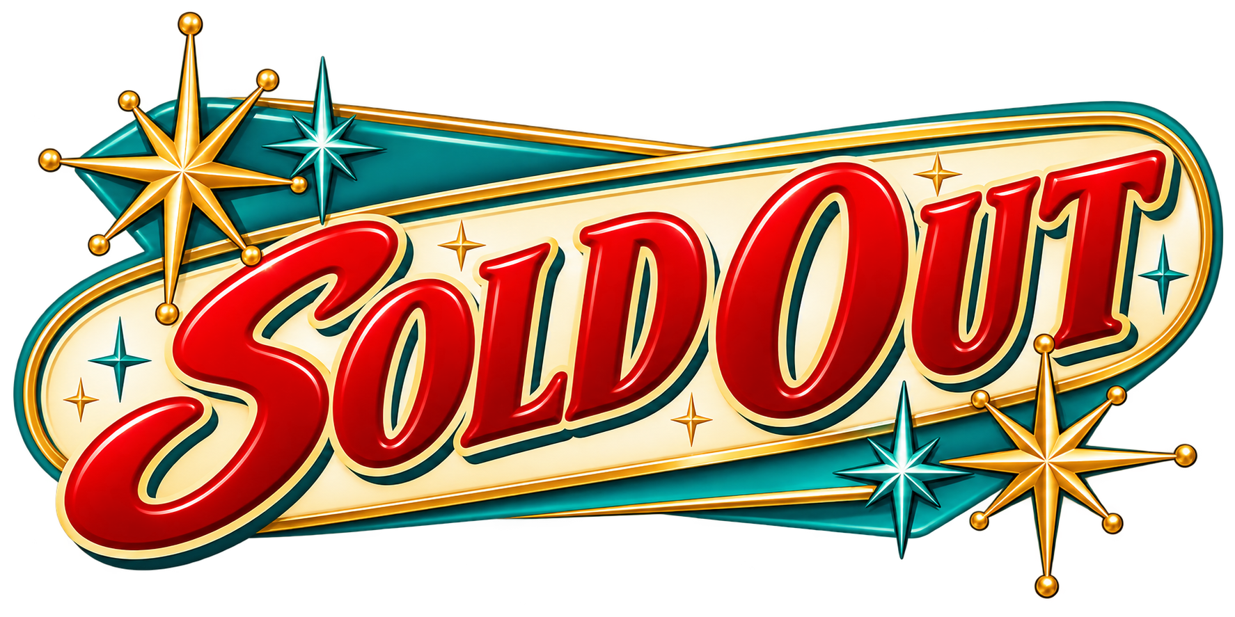 retro glossy sold out image